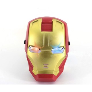 [ẢNH THẬT] Mặt nạ Iron man pin đèn