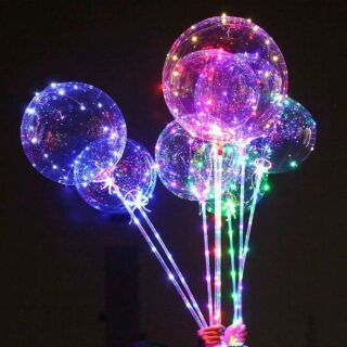 Bong bóng galaxy trong suốt đèn led