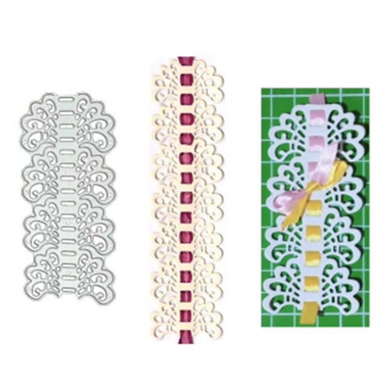 Khuôn Cắt Giấy Kim Loại Hình Khung Hình Hoa Văn Xinh Xắn