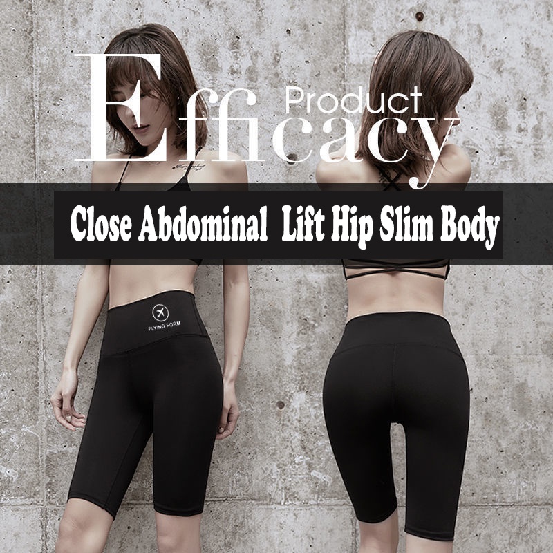 Quần Short Legging Thể Thao Lưng Cao Thời Trang Mùa Hè Cho Nữ