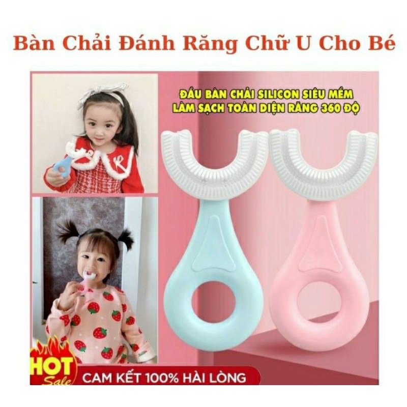 Bàn chải chữ U cao cấp cho bé