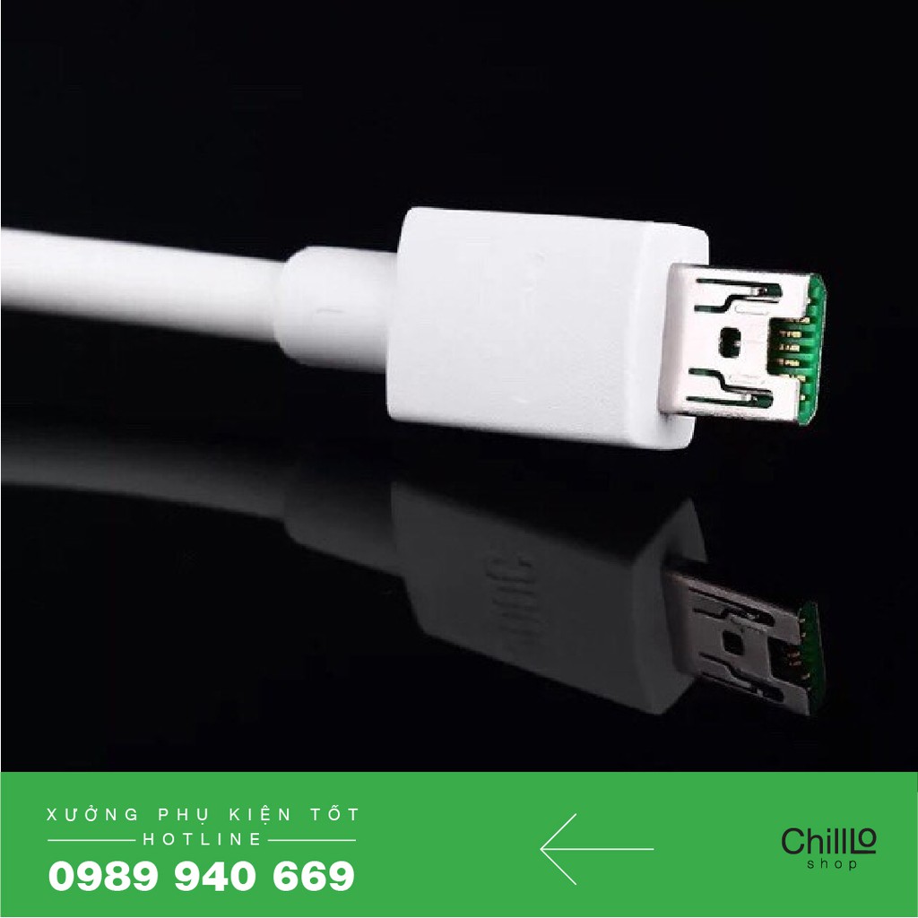 Cáp Sạc Nhanh OPPO Cổng Micro USB, Dây Cáp Micro-USB Sạc Nhanh VOOC 3.0 - VOOC Flash Charge 3.0 Dùng Cho Điện Thoại OPPO