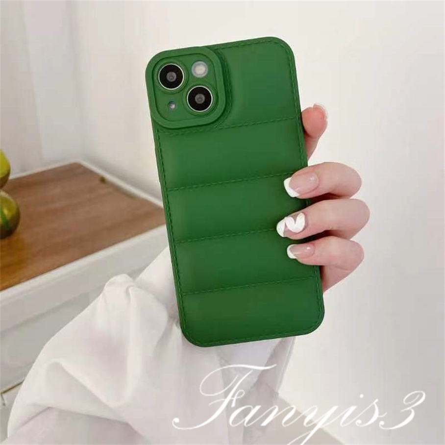 Compatible For iPhone 14 13 12 11 Pro Max X XR Xs Max 8 7 Plus SE 2020 Simple Solid Color Air Cushion Phone Case TPU Soft Protective Cover