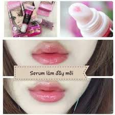 Dưỡng môi,Serum dưỡng môi Eveline Hyaluron Lip Push-up làm môi căng hồng, mềm ẩm