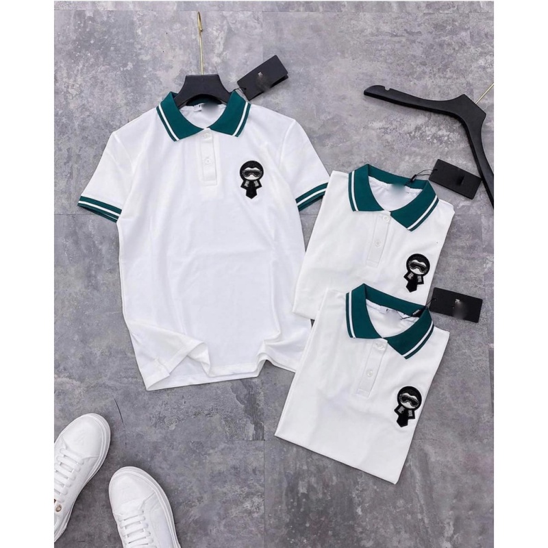 Áo thun nữ dáng polo phông cổ bẻ logo Ninja chất thun cá sấu tay ngắn Xiaomimi N.009.DE.S