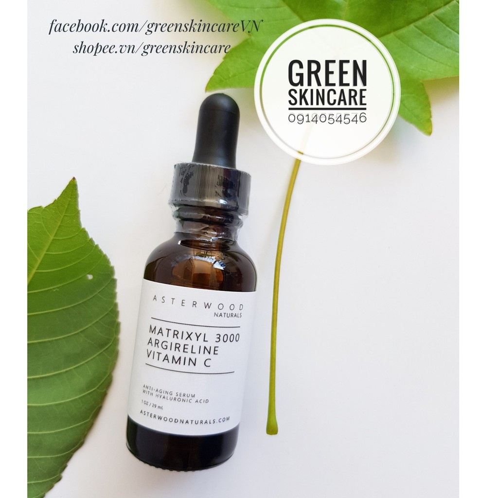 Serum Vitamin C + Matrixyl 3000 + Argireline 30ml hãng Asterwood Naturals Shopee Việt Nam