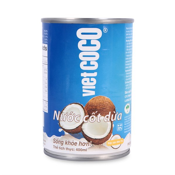 Nước cốt dừa Vietcoco 400ml