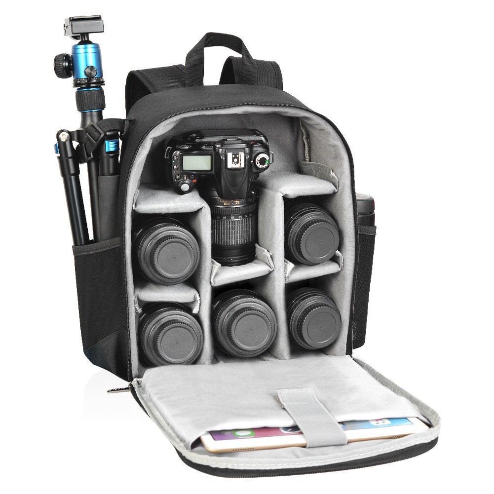 Balo đựng máy ảnh full photto caden D6, 1 quai D15