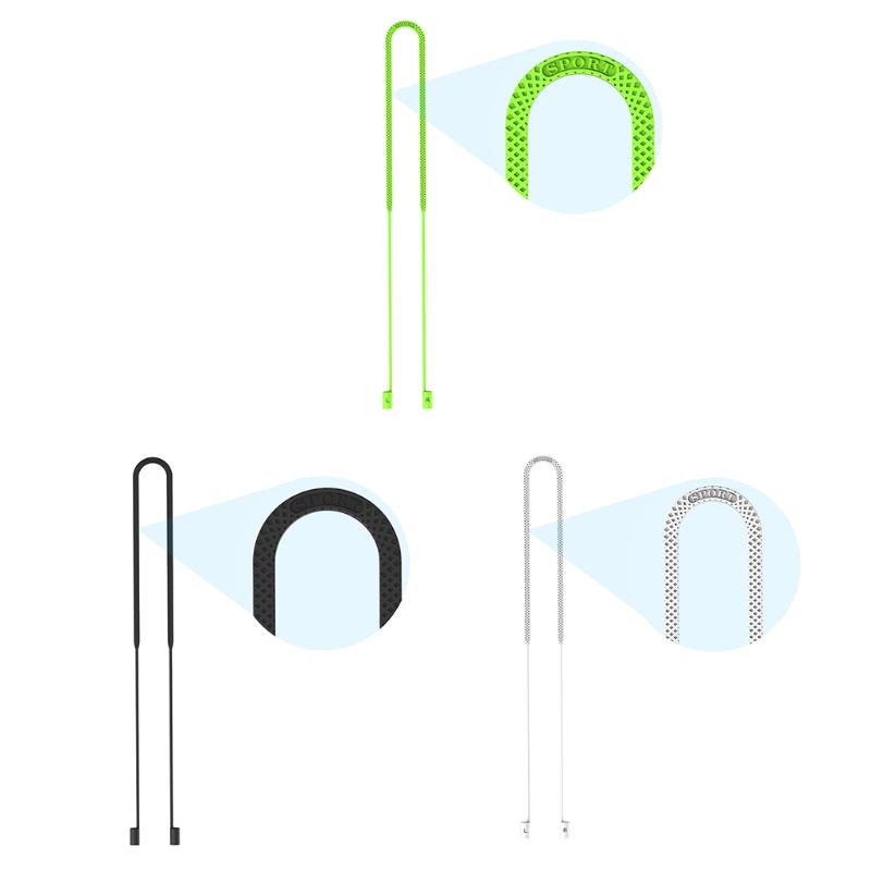 Dây Đeo Cổ Bằng Silicone Mềm Chống Thất Lạc Cho Tai Nghe AirPods Pro 1 2 3