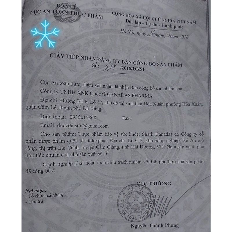 Viên uống sụn cá mập Shark Canadas ⚡ CAM KẾT CHÍNH HÃNG ⚡ Viên uống bổ sung giúp xương khớp chắc khoẻ