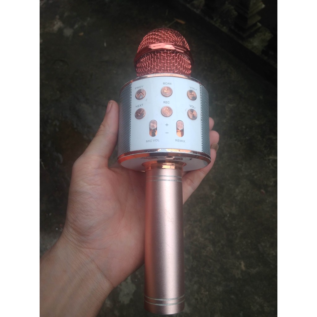 Micro hát karaok WS 858 - Siêu đẹp