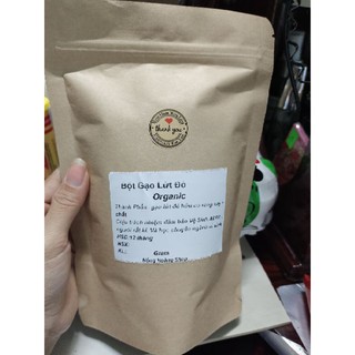 Bột Gạo Lứt Đỏ Tươi Đắp Mặt