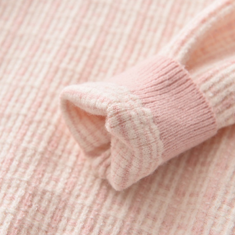 Set Đồ 2 Món BEAR LEADER Gồm Áo Sweater Phối Bèo Và Chân Váy Thời Trang Thu Đông 2020 Mới Cho Bé Gái