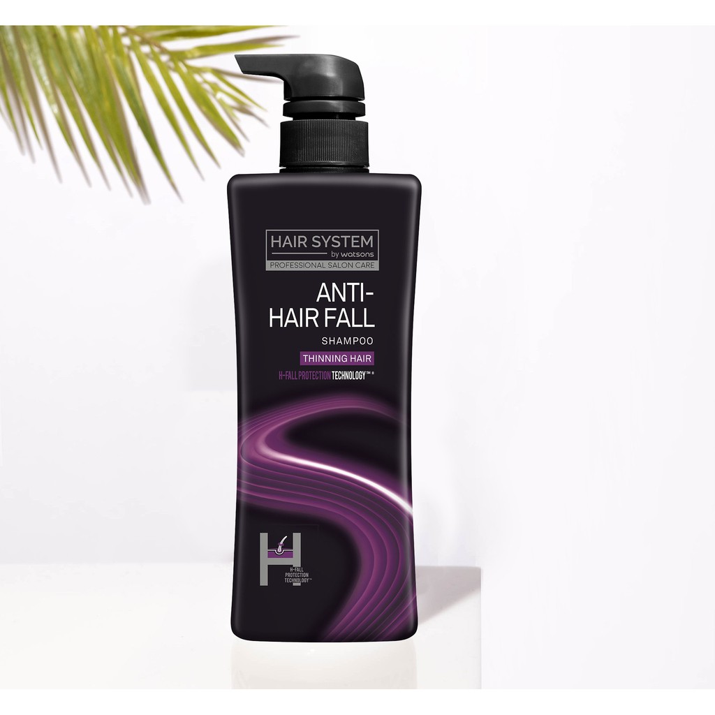 Dầu Gội Hair System By Watsons Anti-Hair Fall Ngăn Ngừa Rụng Tóc 500ml