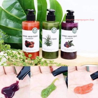 Sữa Rửa Mặt Thải Độc Rau Củ Super Vegitoks Cleanser