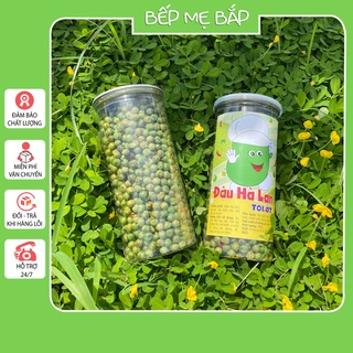 Đậu Hà Lan tỏi ớt Hũ Pet 450gr - Giòn ngon, Thơm - Đồ ăn vặt Hà Nội - BẾP MẸ BẮP
