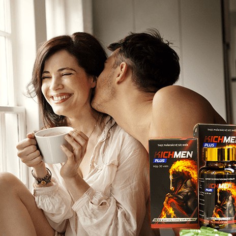Viên uống Kichmen Plus – Hỗ trợ tăng cường sinh lực nam giới (Hộp 30 viên)