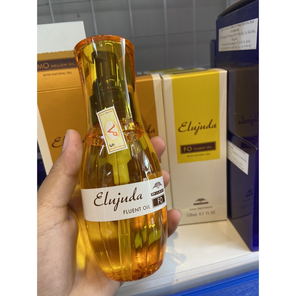 _Tinh dầu dưỡng tóc Elujuda MILBON FO dưỡng tóc mảnh 120ml