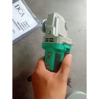 MÁY MÀI GÓC DÙNG PIN 20V DCA ADSM03-125Z [CHÍNH HÃNG] MÁY MÀI GÓC KHÔNG CHỔI THAN [RẺ] MÁY CẮT CẦM TAY MINI