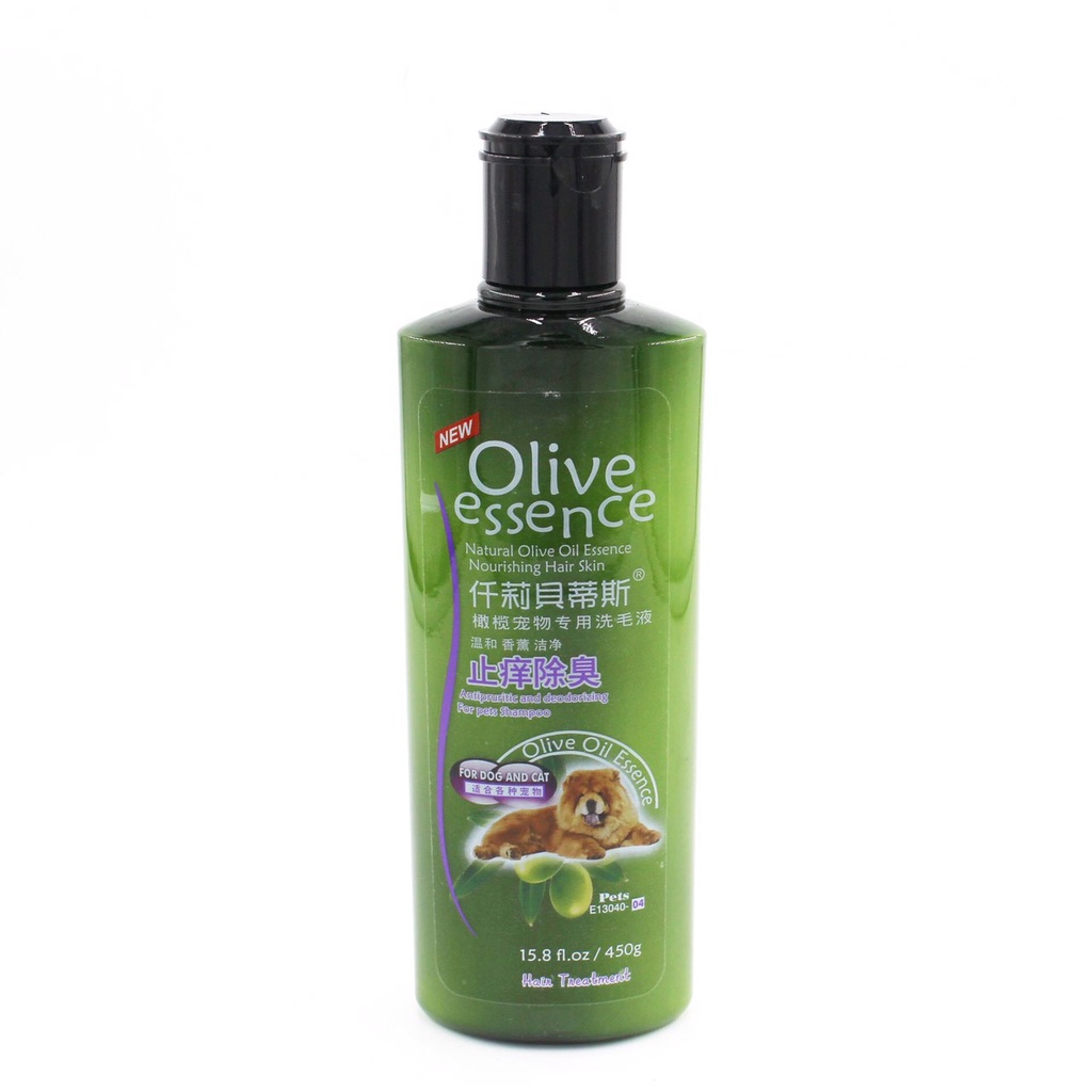 Sữa tắm cho thú cưng olive 450ml - Sữa tắm chó mèo
