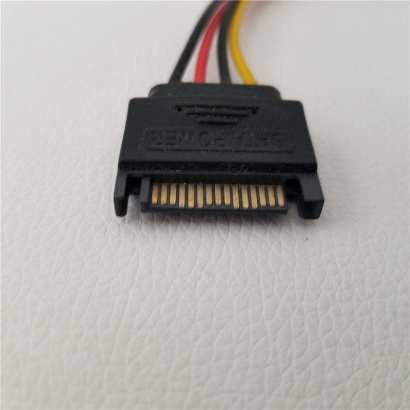 Cáp ChuyểN ĐổI SATA 15Pin Sang 4Pin FDD Cho PC