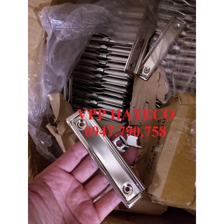 {SIÊU RẺ} 10 chiếc Kẹp trình ký Inox - nẹp sắt- khóa trình ký- HÀNG LOẠI 1 bóng có đệm & móc treo