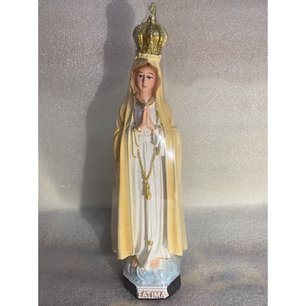 Tượng công giáo - Tượng Đức Mẹ Fatima chấp tay 20cm
