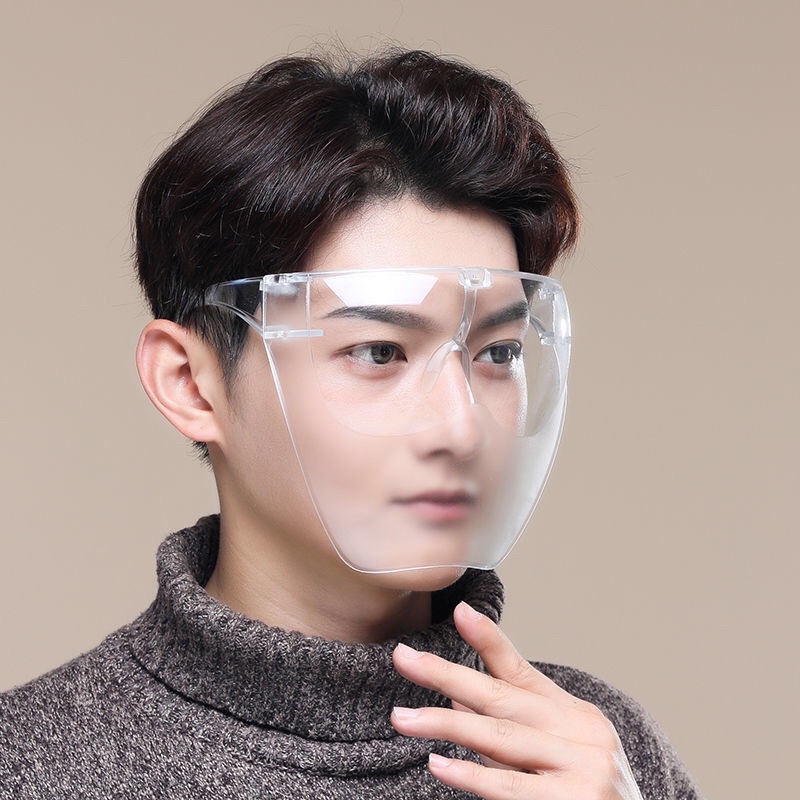 Face Shield - Kính Nhám Chống Giọt Bắn , Kính Chắn Giọt Bắn Cao Cấp Cho Người Lớn