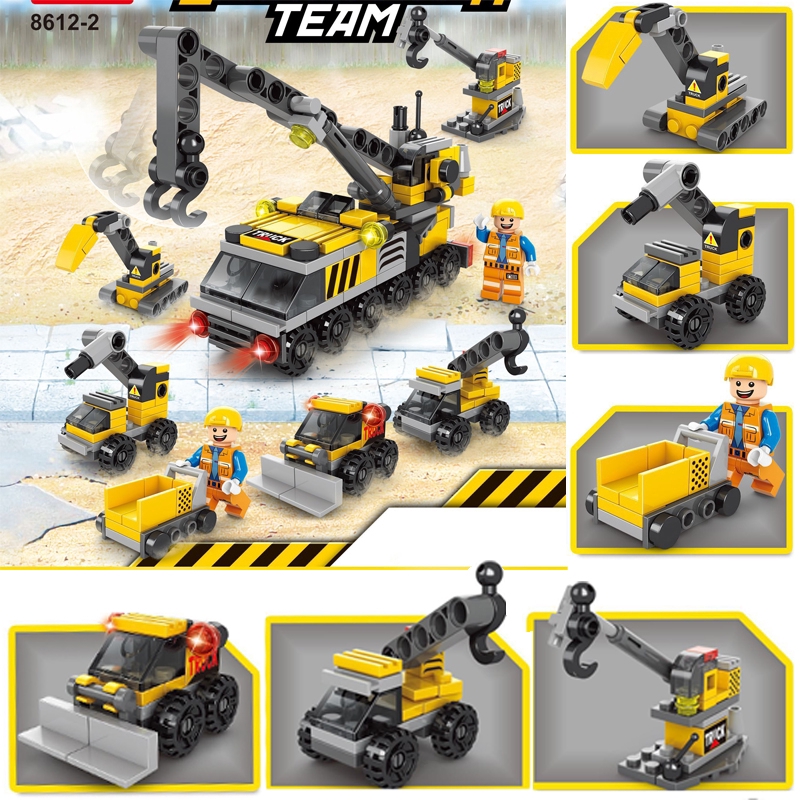 Bộ Đồ Chơi Lego Xếp Hình Lego / Xe Cứu Hỏa / Xe Tăng / Máy Bay Cho Bé