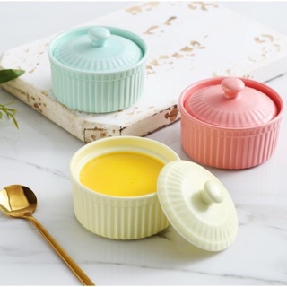 Bát sứ ramenkin có nắp 150ml