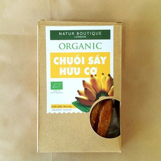 Chuối sấy hữu cơ