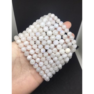 Vòng tay Đá mặt trăng Moonstone  7-9 ly - 350k