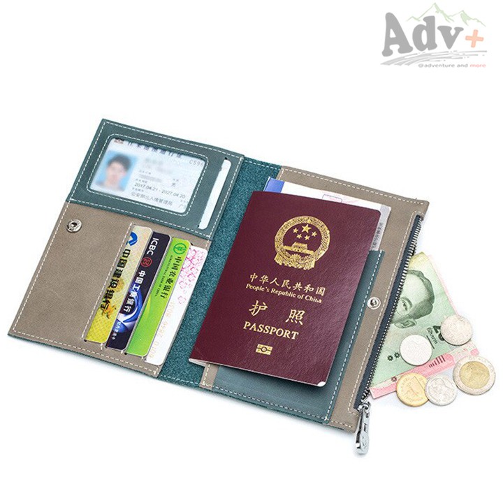 [FREESHIP 20-30K] Ví da bò đựng Passport Hộ chiếu thẻ tín dụng du lịch cầm tay cao cấp [MUÔN PHƯƠNG SHOP]