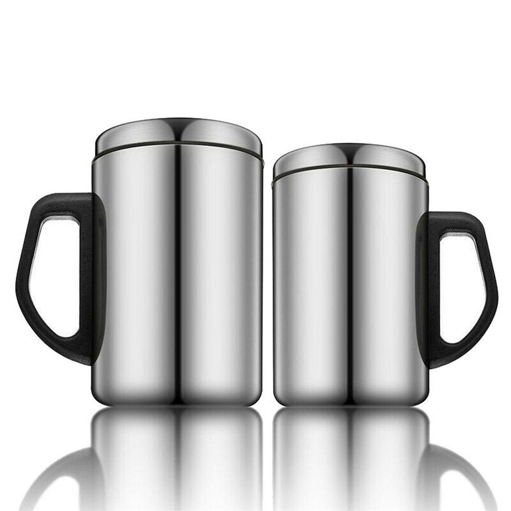 Bình Nước Giữ Nhiệt 500 / 350ml Hai Lớp Tiện Dụng Mang Theo Du Lịch Cắm Trại