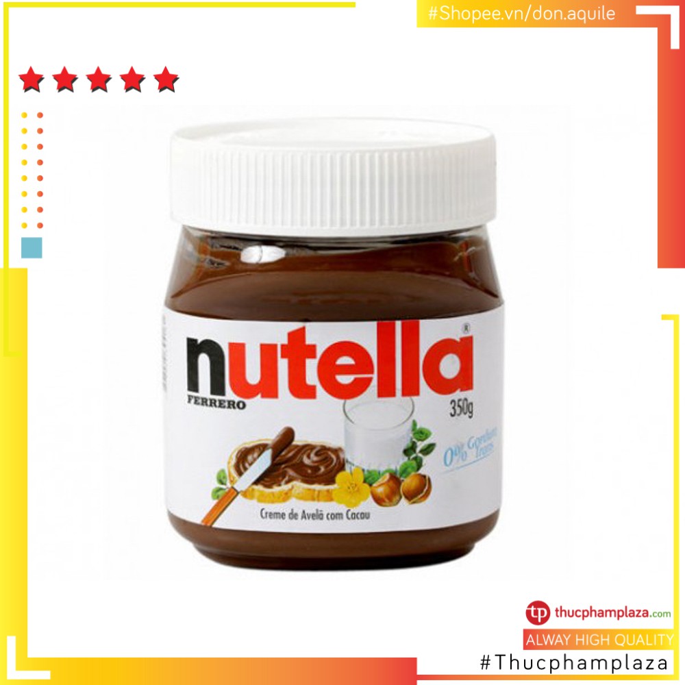 Mứt kem hạt dẻ Nutella Úc hộp nhựa 350g