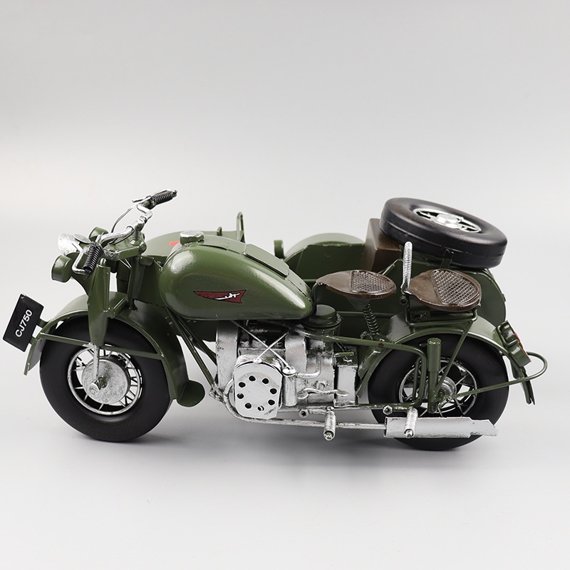 Mô Hình Xe Sidecar