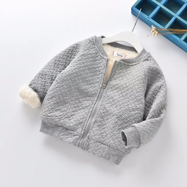 Áo nỉ bomber cho bé