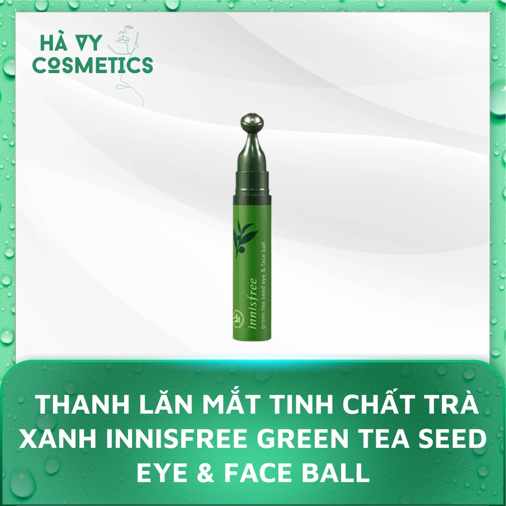 Thanh Lăn Mắt Tinh Chất Trà Xanh Innisfree Green Tea Seed Eye &amp; Face Ball