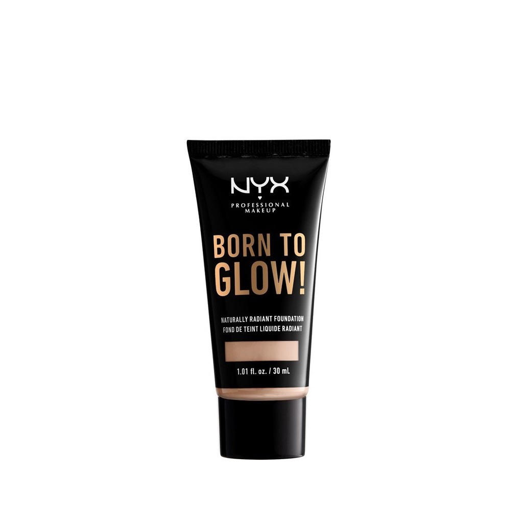 NYX - Kem nền căng bóng Born To Glow Naturally Radiant Foundation 30ml