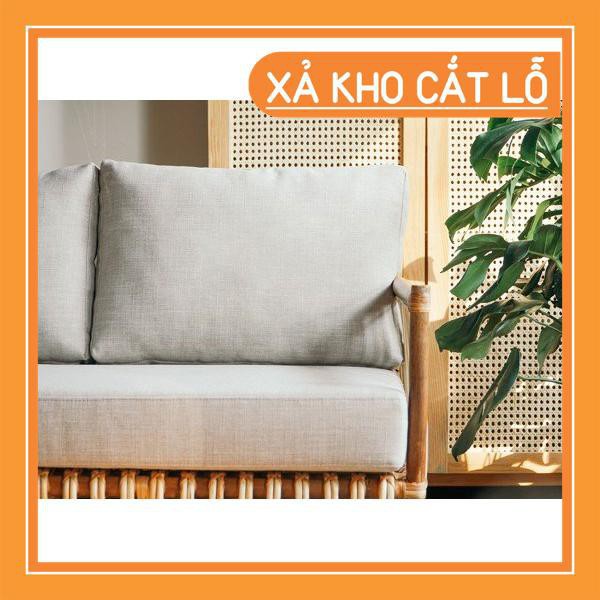 [Giá Gốc] gường mây, sofa mây dài nội thất phòng khách, quán cafe, homestay, khu nghỉ dưỡng CAO CẤP