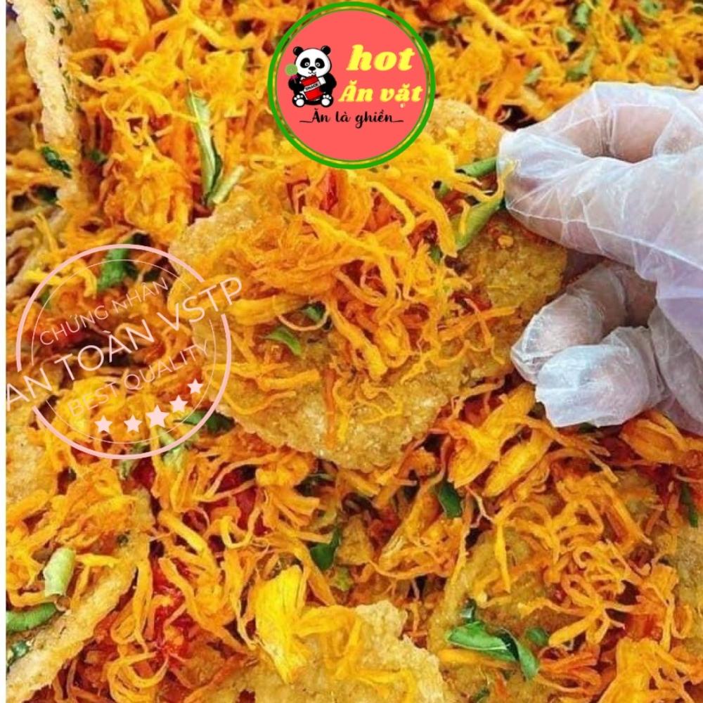 Cơm cháy lắc khô gà 300g cơm cháy đồ ăn vặt