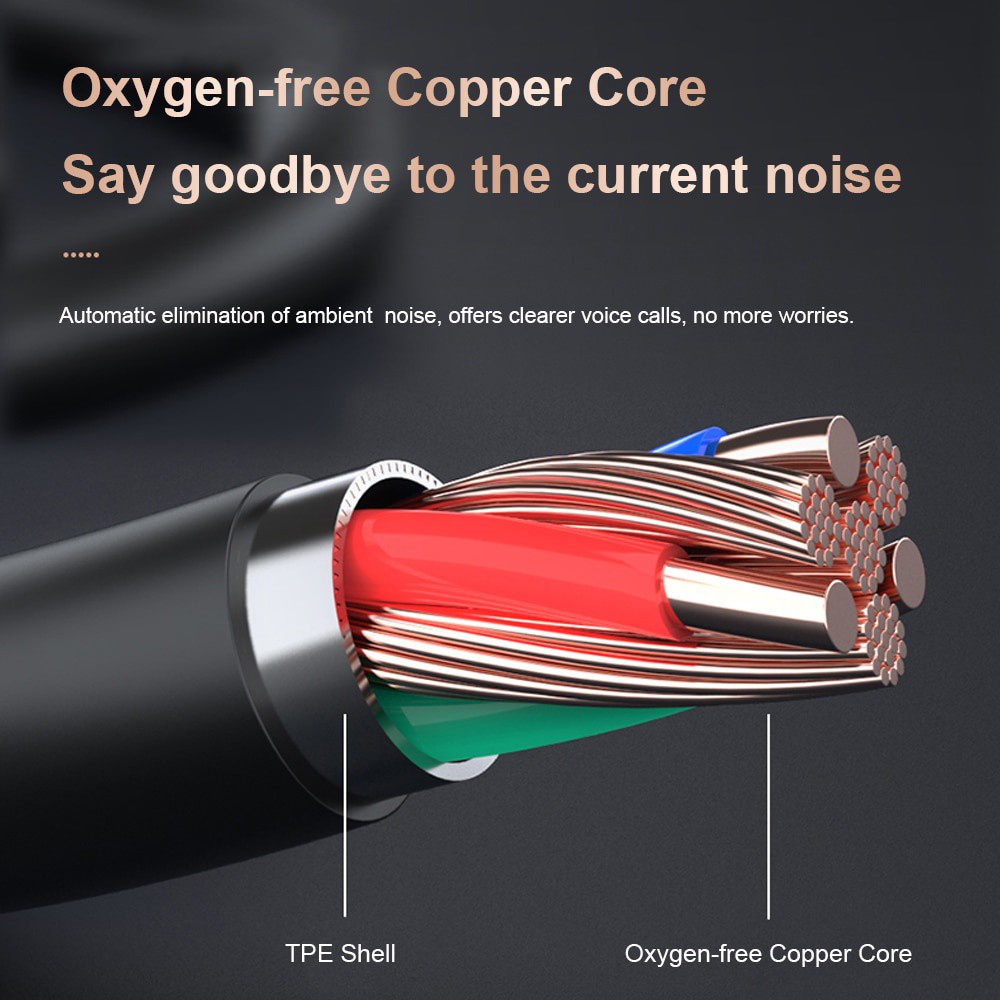 Tai Nghe Nhét Tai Có Nút Điều Khiển Và Mic Đầu Cắm 3.5mm Cho Lenovo XF06
