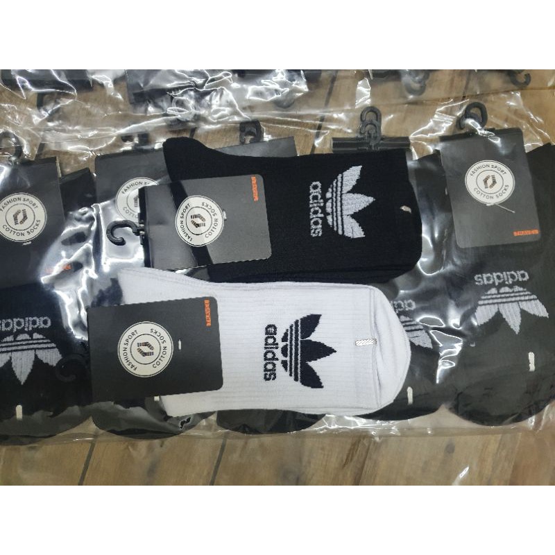 Tất Adidas dệt kim cổ thấp phù hợp cho nam nữ, vớ tất chất lượng cao hàng loại 1
