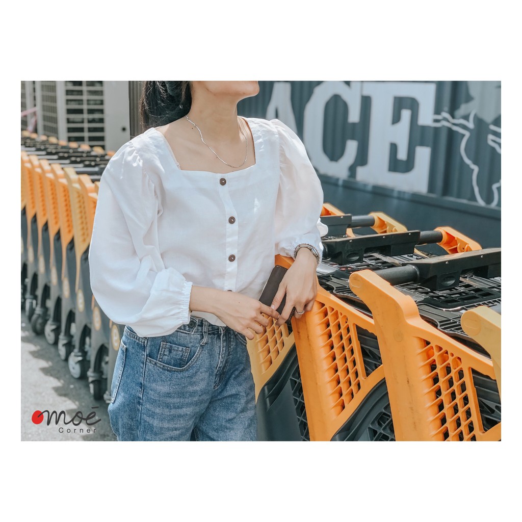 Áo kiểu cổ vuông | BigBuy360 - bigbuy360.vn