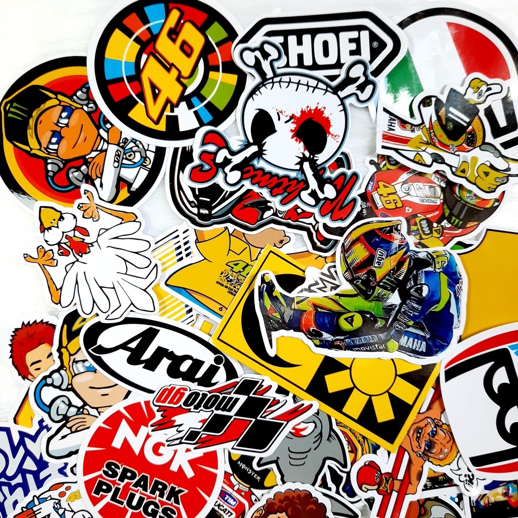 Set 100 Sticker phát ngẫu nhiên