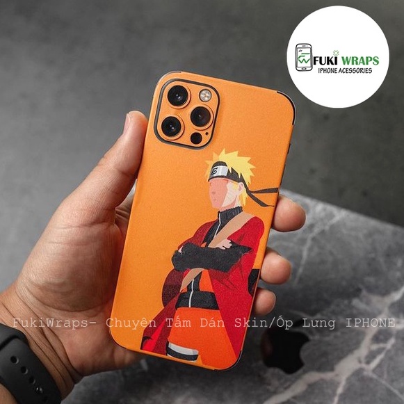 Tấm dán Skin, Ốp Lưng FULL VIỀN Dành Cho 13ProMax 12ProMax 11ProMax XSMAX X XS XR 7PLUS 6PLUS FukiShop
