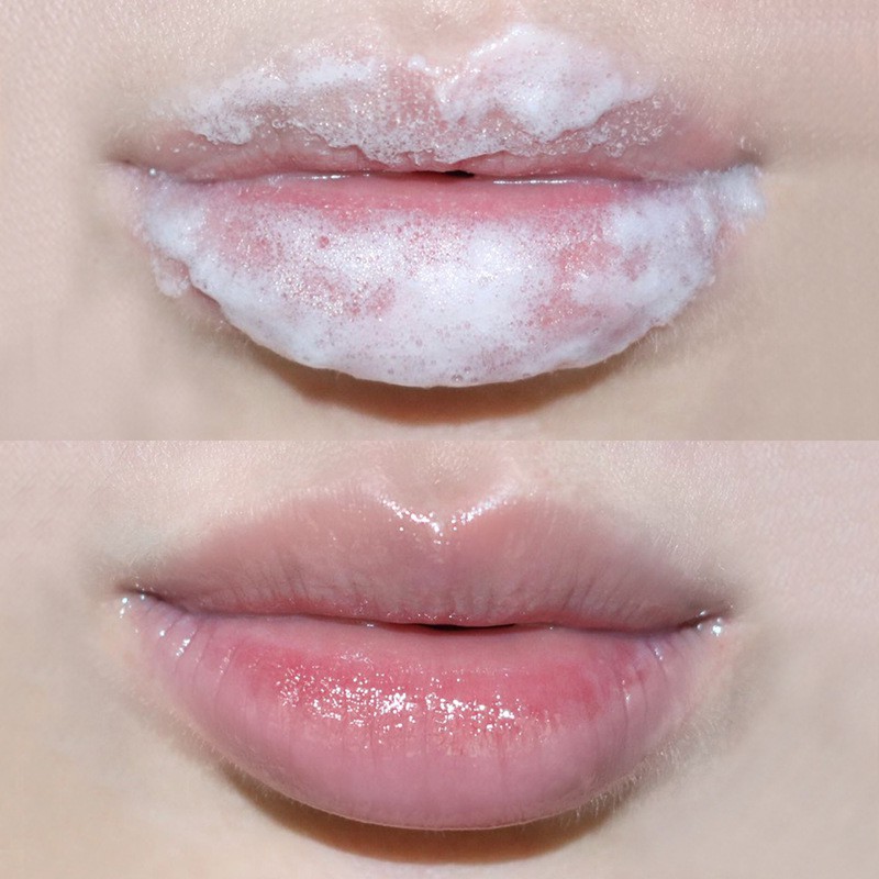 Tẩy Da Chết Môi Dạng Sủi Bọt Gecomo Bubble Moisten Lip Scrup Cream Giúp Môi Hồng, Căng Mọng Mềm Mịn Baby