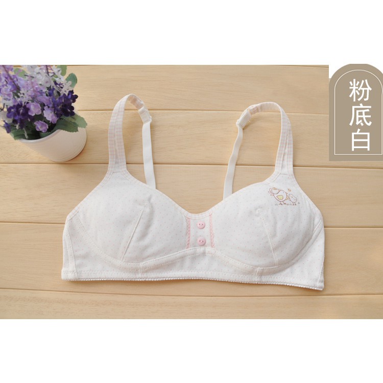 Áo lót ngực cotton cho bé gái mới lớn