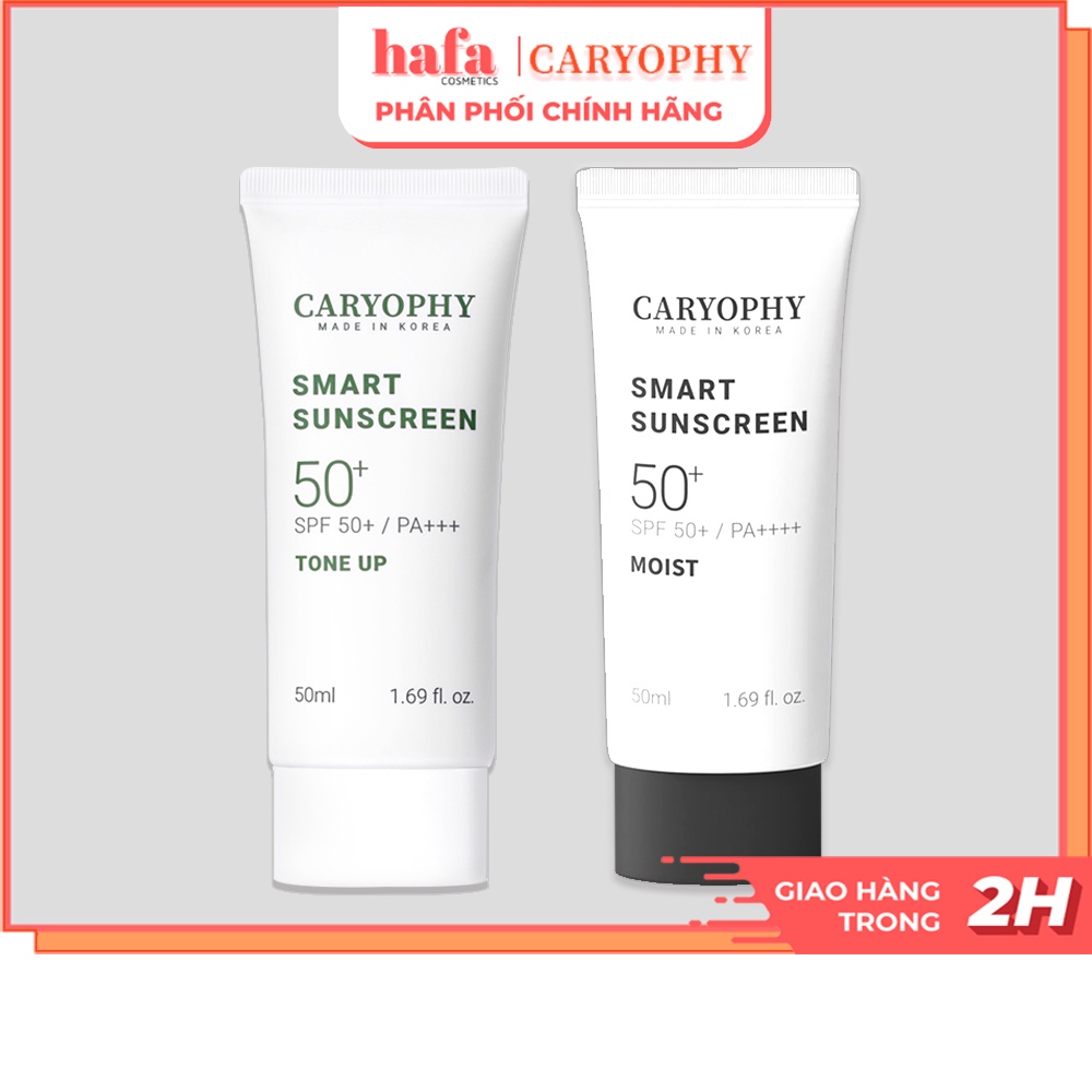 Kem chống nắng thông minh Caryophy Smart Sunscreen SPF50+ PA++ + TONE UP 50ml