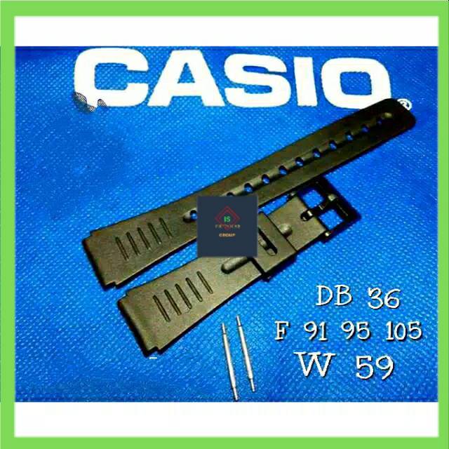 Dây Đeo Cho Đồng Hồ Casio Db36 Db-36 F91 F95 F105 Aw59 F-91 F-95 F-105